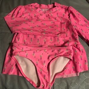 Flamingo bathing suit